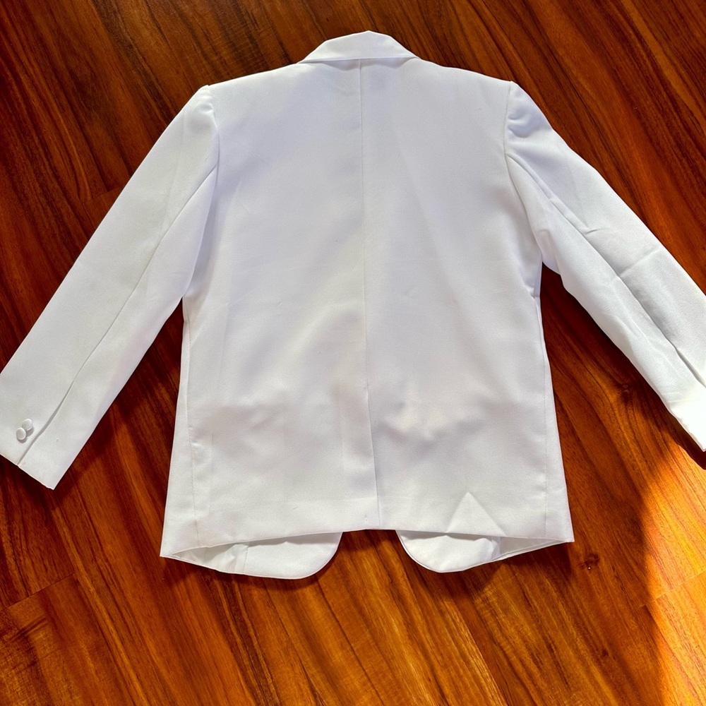 Boy’s White Blazer size 12 - Picture 3 of 5